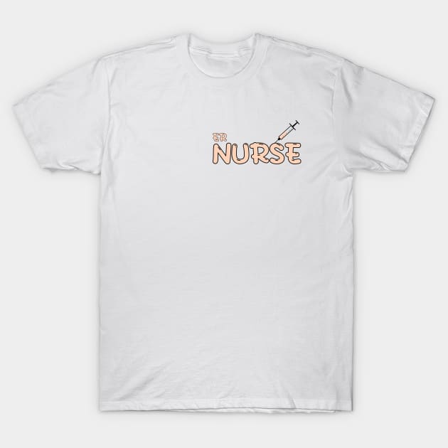 Emergency Room (ER) Nurse Orange T-Shirt by MedicineIsHard